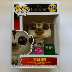Flocked Funko Pop Timon